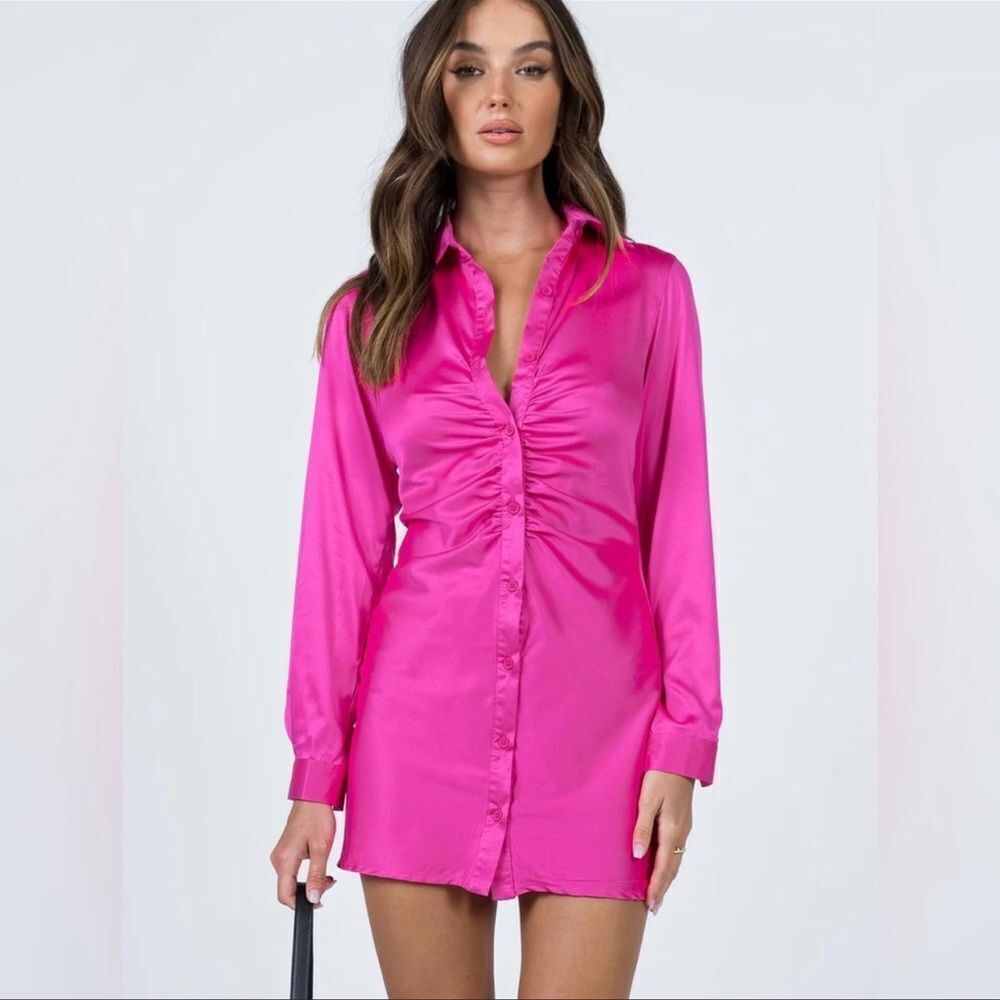 Princess polly ZENA MINI DRESS PINK Barbiecore